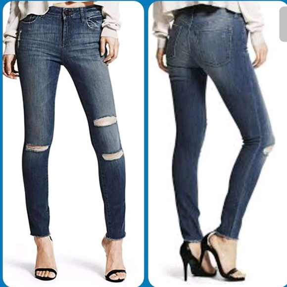 DL1961 Denim - DL1961 Margaux Instasculpt destructed Skinny Jeans
